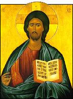 Jesus Christ Pantocrator, icon by Robert Lentz